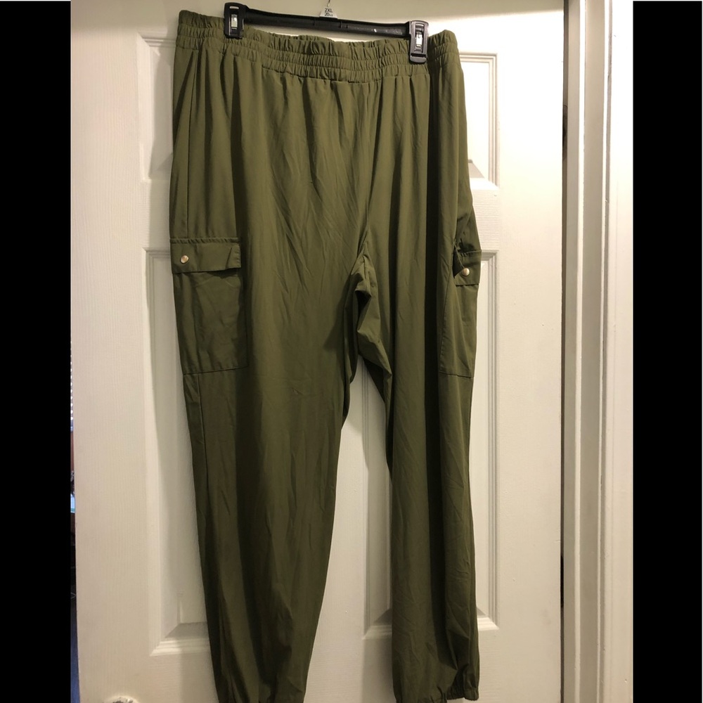 Olive pants